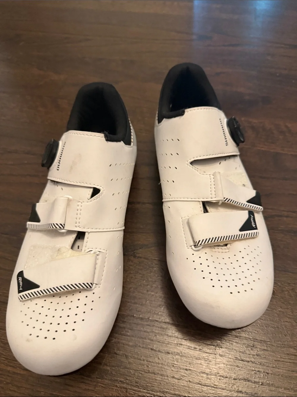Shimano White Road Cycling Shoes with BOA Dial